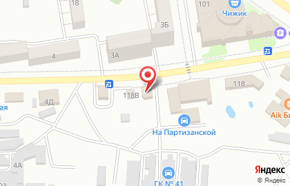 Продуктовый магазин в Волгограде на карте