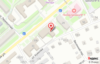 Супермаркет Пятёрочка на Первомайской улице на карте
