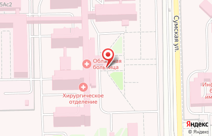 Курская областная клиническая больница на карте