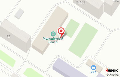 Молодежный центр в Красноярске на карте
