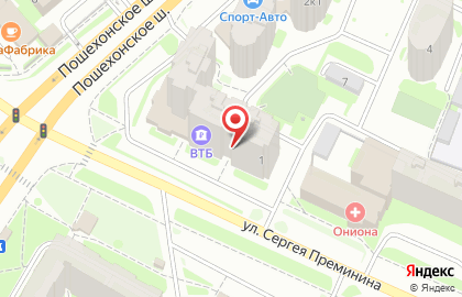 Салон-парикмахерская Krasa на улице Сергея Преминина на карте