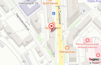 ООО ИКБ Совкомбанк на улице Смолина на карте