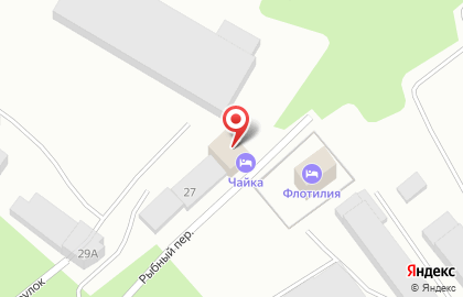 Гостиница Чайка в Петрозаводске на карте