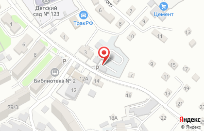 Автостоянка во Владивостоке на карте