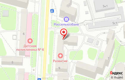 Салон красоты Золотые ножницы на улице Костычева на карте