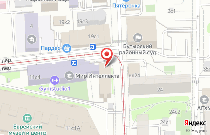 Федерация Еврейских Общин России на карте