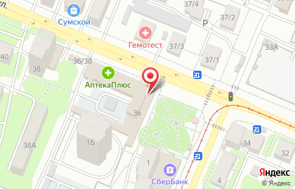 Банкомат КБ Восточный в Сеймском районе на карте