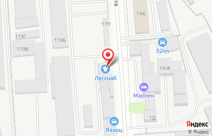 Транспортная компания ГлавДоставка на улице Вторчермета на карте