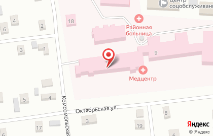 Больница Якшур-Бодьинская районная больница на карте