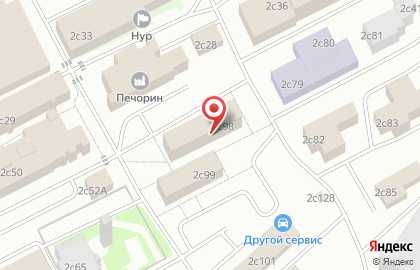 Технопарк Синтез на улице Угрешская 2 в Печатниках на карте