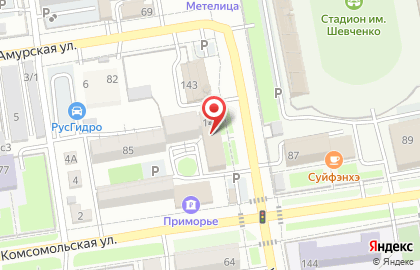 Магазин Заря во Владивостоке на карте