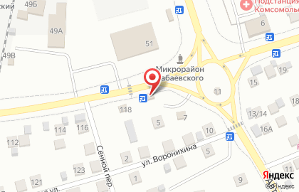 Продуктовый магазин Надежда в Астрахани на карте