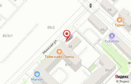 Drive Agency на Минской улице на карте