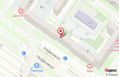 Тверская юридическая служба на карте