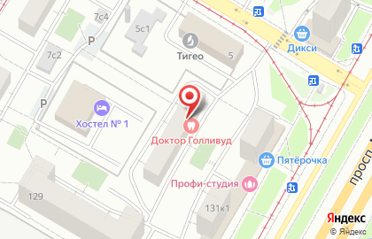 Мегаполис на Улице Сергея Эйзенштейна на карте