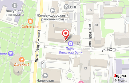 Торгово-производственная компания Мебель+ на проезде Завражного на карте