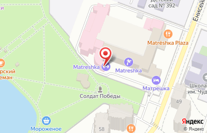 Фитнес-центр Matrёshka Plaza на карте