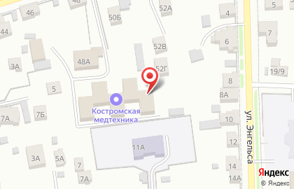 Торговая компания Кровля Плюс в Костроме на карте