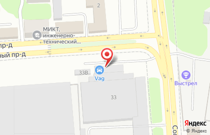Автосервис VAG service в Коминтерновском районе на карте