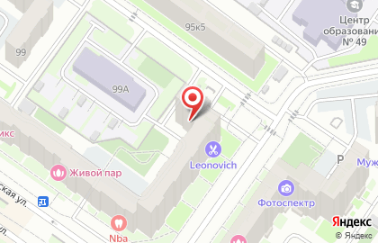 Строительная компания Тверьстрой на Октябрьском проспекте на карте