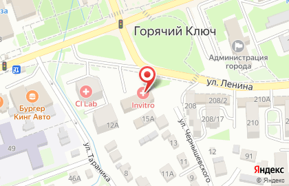 Адвокатский кабинет Сидорова А.С. на улице Ленина на карте