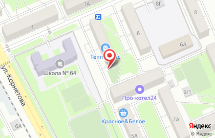 Детский клуб Юный техник на карте