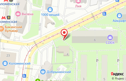 Отдел собственной безопасности УВД по Южному административному округу, ГУ МВД России по г. Москве на карте
