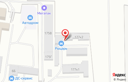 Автошкола Рыцарь на Московском проспекте на карте