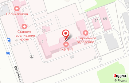 Травмпункт, Городская больница №1, г. Энгельс на карте