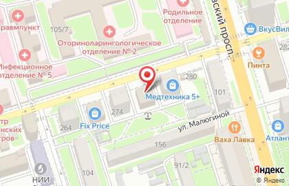 Салон Еврошторы на улице Варфоломеева на карте