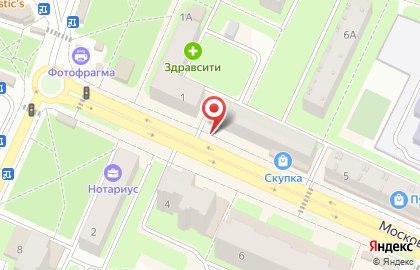 Зоомагазин КОТЭ в Пушкино на карте
