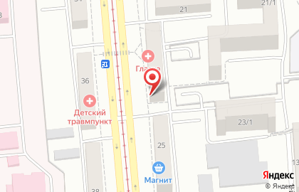 Салон красоты Чародейка на площади Сибиряков-Гвардейцев на карте