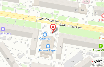 Ателье в Барнауле на карте