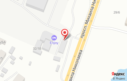 Автостоянка в Якутске на карте