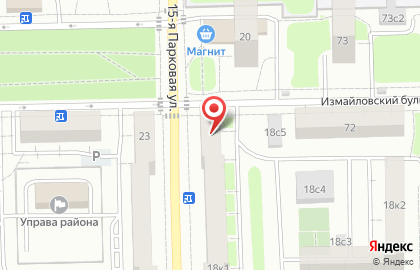 Магазин овощей и фруктов в Москве на карте