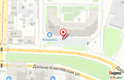 Салон букетов из клубники и цветов Бархат в Томске на карте