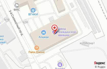 Альмак Прокат Москва на карте