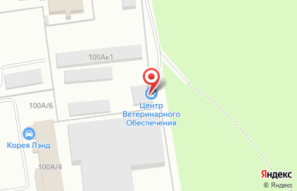 Областной центр ветеринарного обеспечения на карте