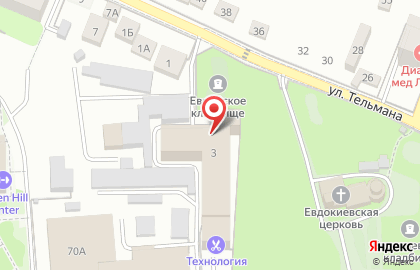 Гаражный кооператив Спартак на карте