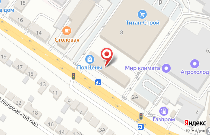 Магазин электротоваров, ООО ДиЭлектра на карте