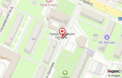 Банкомат Возрождение на Московском проспекте в Пушкино на карте