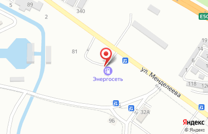 АЗС Энергосеть на карте