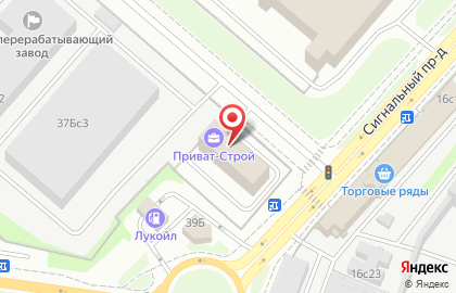 Интернет-магазин Inrooms.ru в Сигнальном проезде на карте