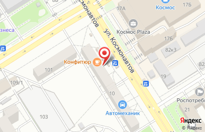 Киоск по продаже фруктов и овощей в Воронеже на карте