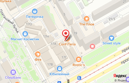Магазин текстиля, ИП Дубинина И.А. на карте