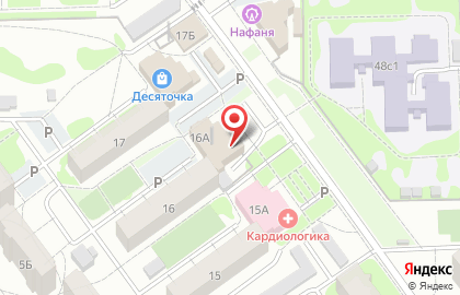 Отделение Управление Пенсионного фонда РФ в г. Тобольске Тюменской области (межрайонное) в Тобольске на карте