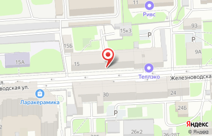 Петрович, Строительный Торговый дом на Железноводской улице на карте