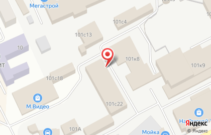 Киоск фастфудной продукции на Омской улице на карте