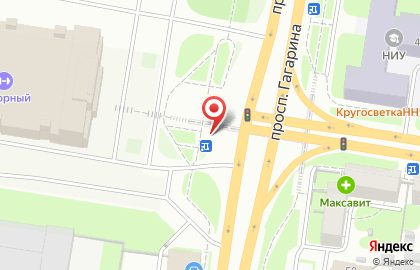 Банкомат СберБанк на проспекте Гагарина, 29б к 1 на карте