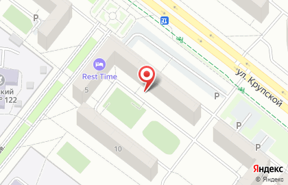 Продовольственный магазин в Кировском районе на карте